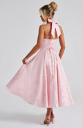 Effie Midi Dress - Blush Dress Babyboo Fashion Premium Exclusive Design